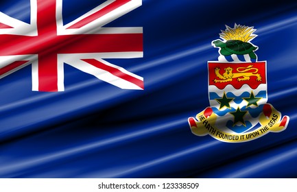 Cayman Islands Waving Flag