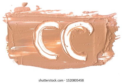 CC Character In Color Correcting Cream Foundation Background