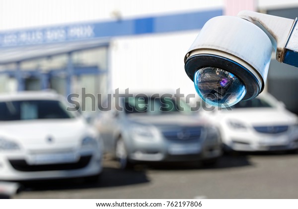 CCTV camera or surveillance system for car\
dealer monitoring