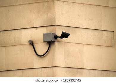 CCTV In The Corner Of A Street