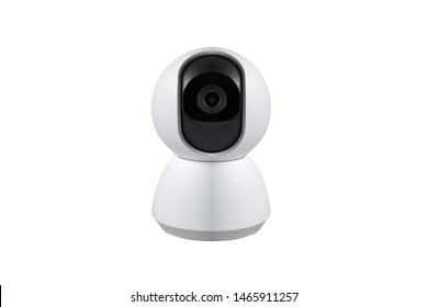 CCTV Security Camera Isolated On White Background