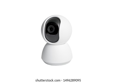 CCTV Security Camera Isolated On White Background