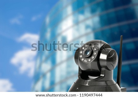 CCTV security camera in locations