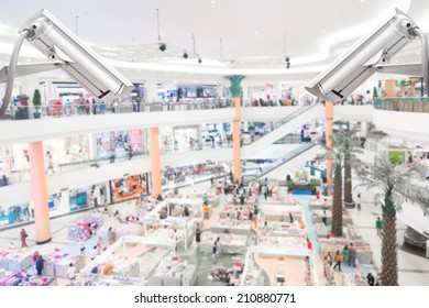  Cctv Security Camera System At Department Store