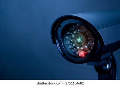 CCTV security online camera in studio