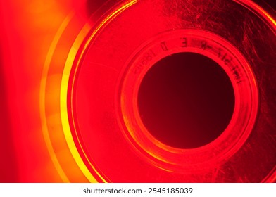 CD close-up, abstract composition, background