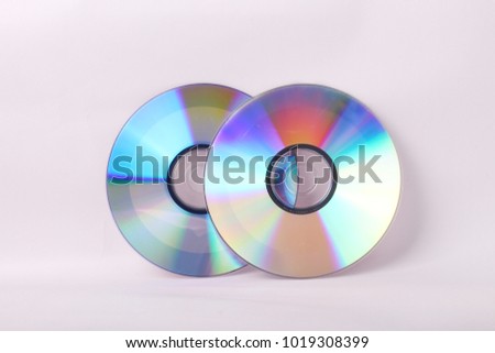 CD - compact disc isolated on white