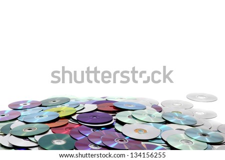 CD and DVD background