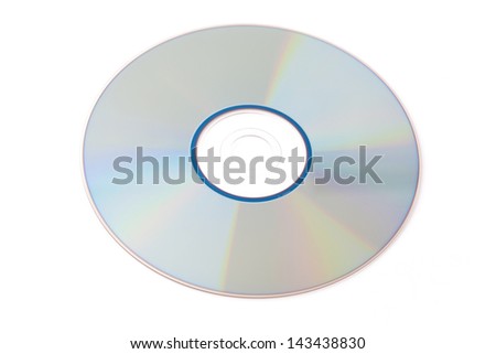 CD isolated on a white backgrounds