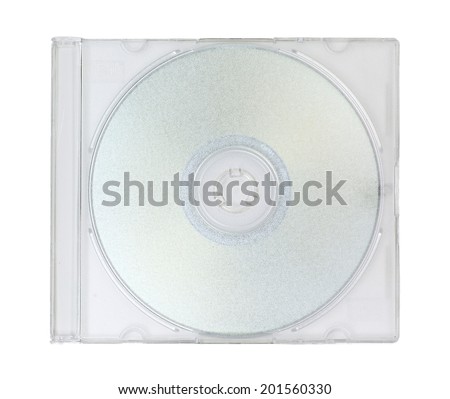 cd rom in plastic case