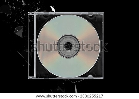 CDCASE  WITH CD AND BACKGROUND BLACK