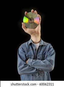 CD-man , technical support concept
