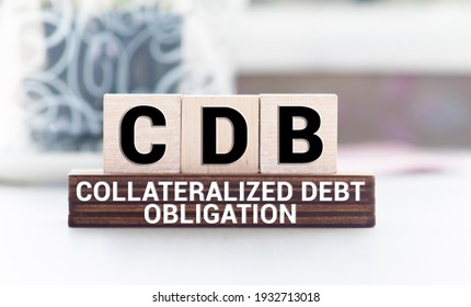 CDO, Business And Finance Conceptual. Collateralized Debt Obligation
