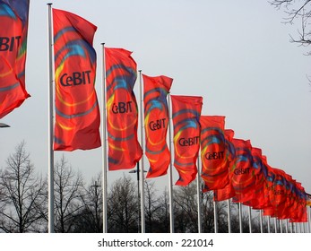 Cebit 2005 Flags