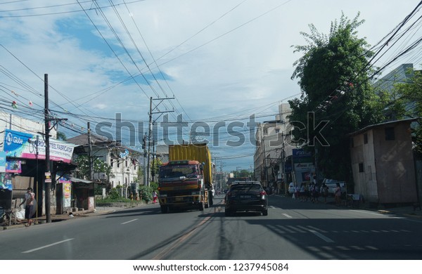 Cebu City 18 Road Scene One Stock Photo Edit Now