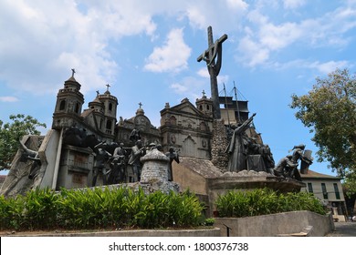 Cebu City / Philippines - May 10, 2019: The Heritage Of Cebu Monument.