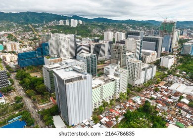 Cebu City, Philippines - May 2022: Aerial Of Cebu IT Park, A Mixed Use Business Park In Cebu City