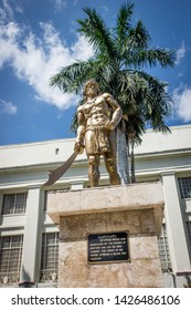 Cebu/Philippines-09.11.2016:The Statue Of Lapulapu In Cebu City