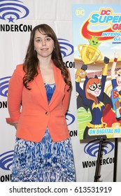 Cecilia Aranovich Attends DC Super Hero Girls Press Room At Wondercon In Anaheim Convention Center On April 2 2017. 