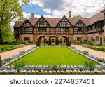 Cecilienhof palace in New (Neuer) park, Potsdam, Germany