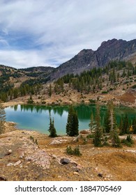 Cecret Lake In Alta Ski Resort Utah