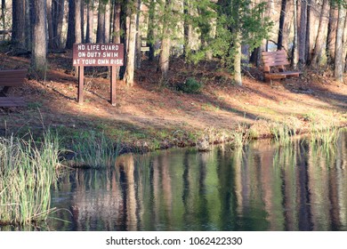 Cedar Lake In Ouachita National Forest