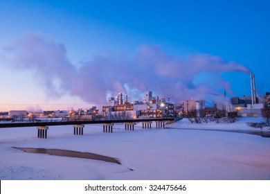 Cedar Rapids At Dawn