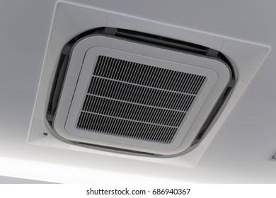 Ceiling Air Conditioning Ventilation Systems Stock Photo 686940367 ...