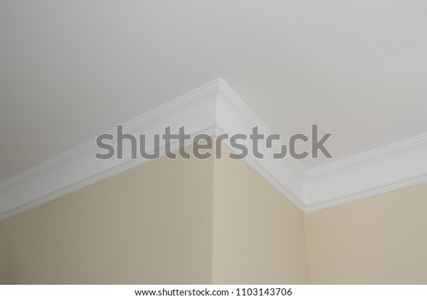 Ceiling Cornice Detail Intricate Corner Stock Photo Edit Now