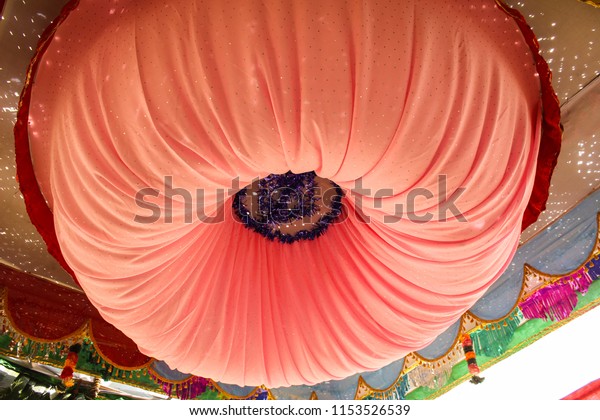 Ceiling Decoration Fabric Stock Image Download Now