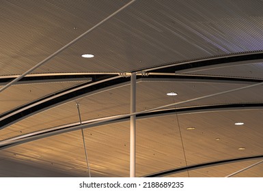 Ceiling Detail At Detroit Metro Airport