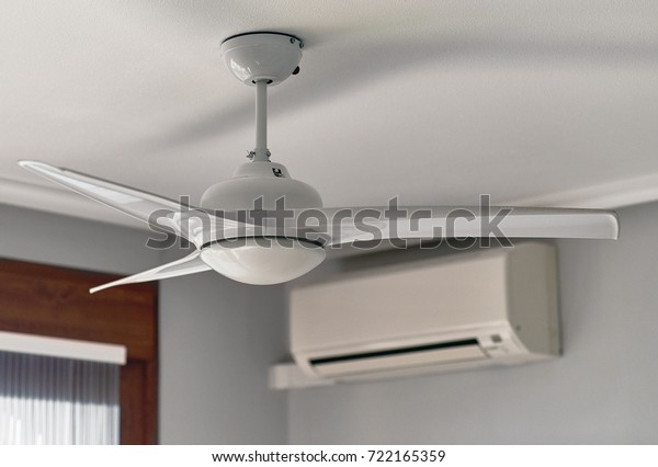 Ceiling fan and air\
conditioning