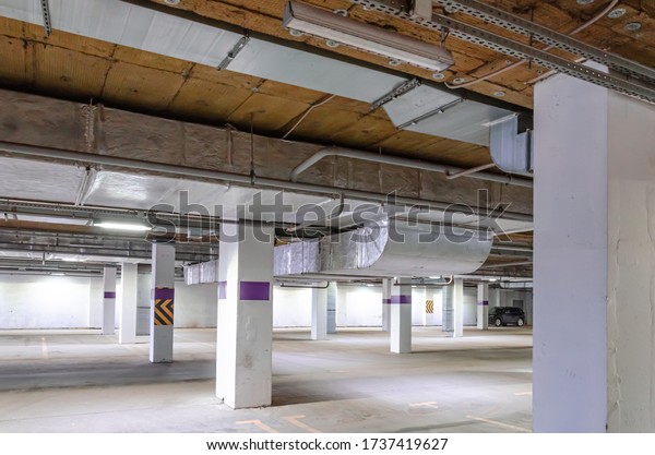 Ceiling Insulation Ventilation System Air Ducts Stock Photo 1737419627 ...