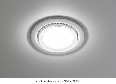 Ceiling light closeup