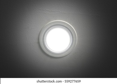 Ceiling light closeup