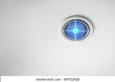 Ceiling light closeup
