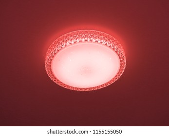 Ceiling light  in home.                     