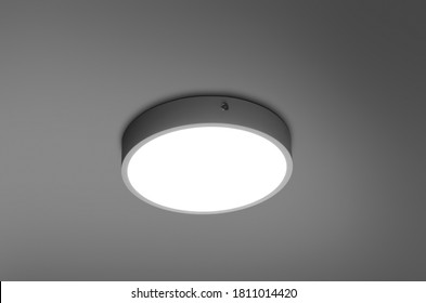 Ceiling Light LED Round Surface - Shutterstock ID 1811014420