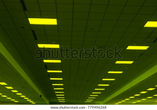 Ceiling Light Panel Fluorescent Lamp On Stock Photo Edit Now