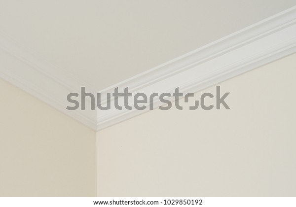 Ceiling Moldings Interior Detail Corner Stock Photo Edit