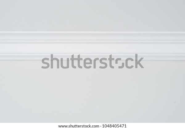 Ceiling Moldings Interior Detail Flat Ceiling Stock Photo Edit