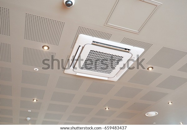 Ceiling Mounted Air Conditioner Stock Photo Edit Now 659483437