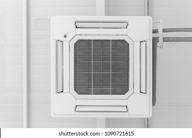 Ceiling Mounted Cassette Type Air Conditioner Stock Photo Shutterstock