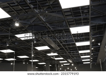 Ceiling in the Office, beautiful interior design.