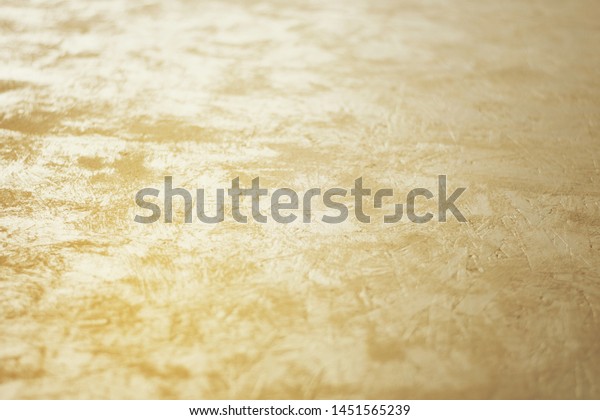 Ceiling Painted Yellow Shiny Motherofpearl Paint Stock Image