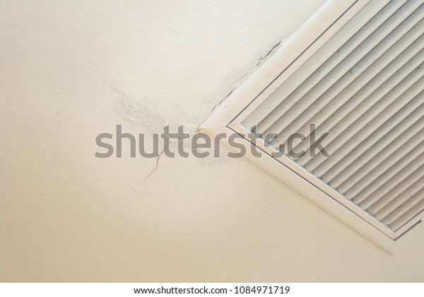 Ceiling Panels Livingroom Roof Water Drop Stock Photo Edit Now
