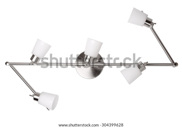 Ceiling spotlight isolated on white background