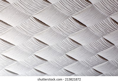 Ceiling tiles in the ceiling. Background.