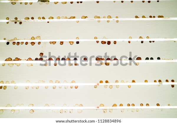 Ceiling Wood Brown Ditry Rust Spot Stock Photo Edit Now 1128834896