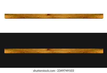 Ceiling wooden - horizontal square rectangular beam